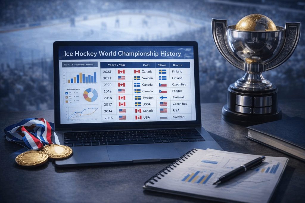 Ice hockey world championship history -Slotimo blog