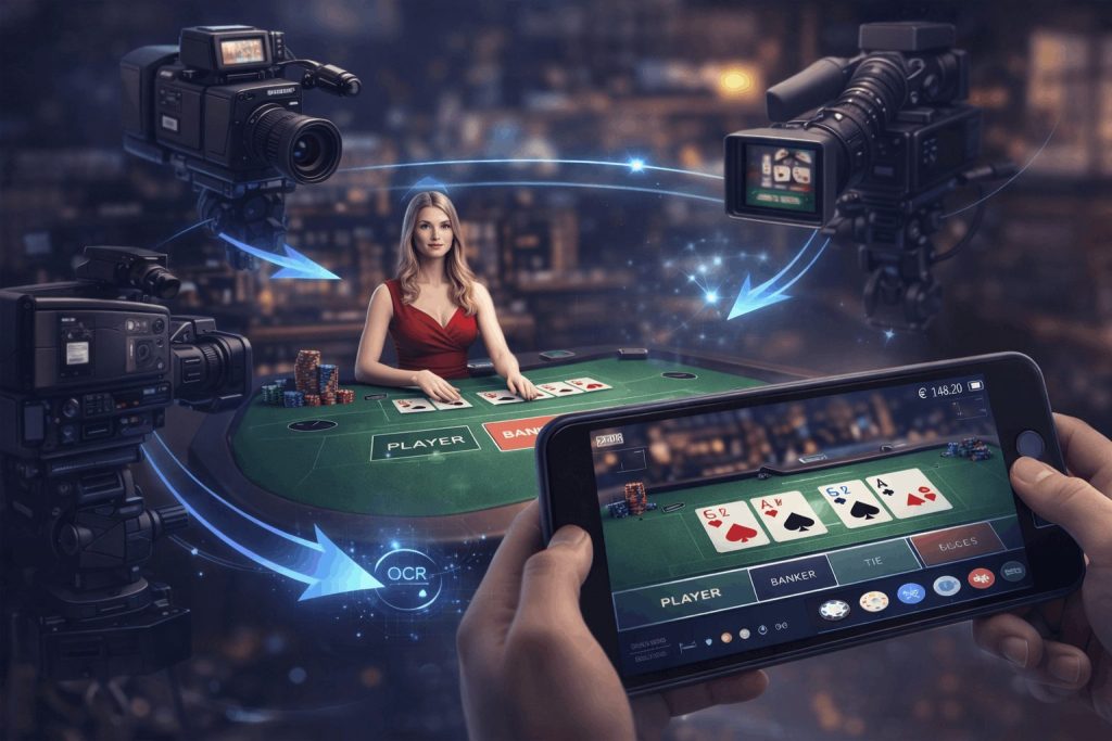 Live-Dealer-Baccarat-Setup mit mehreren Kameras – Slotimo Blog
