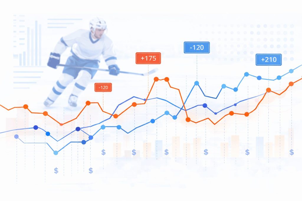 Ice hockey betting odds trend graph