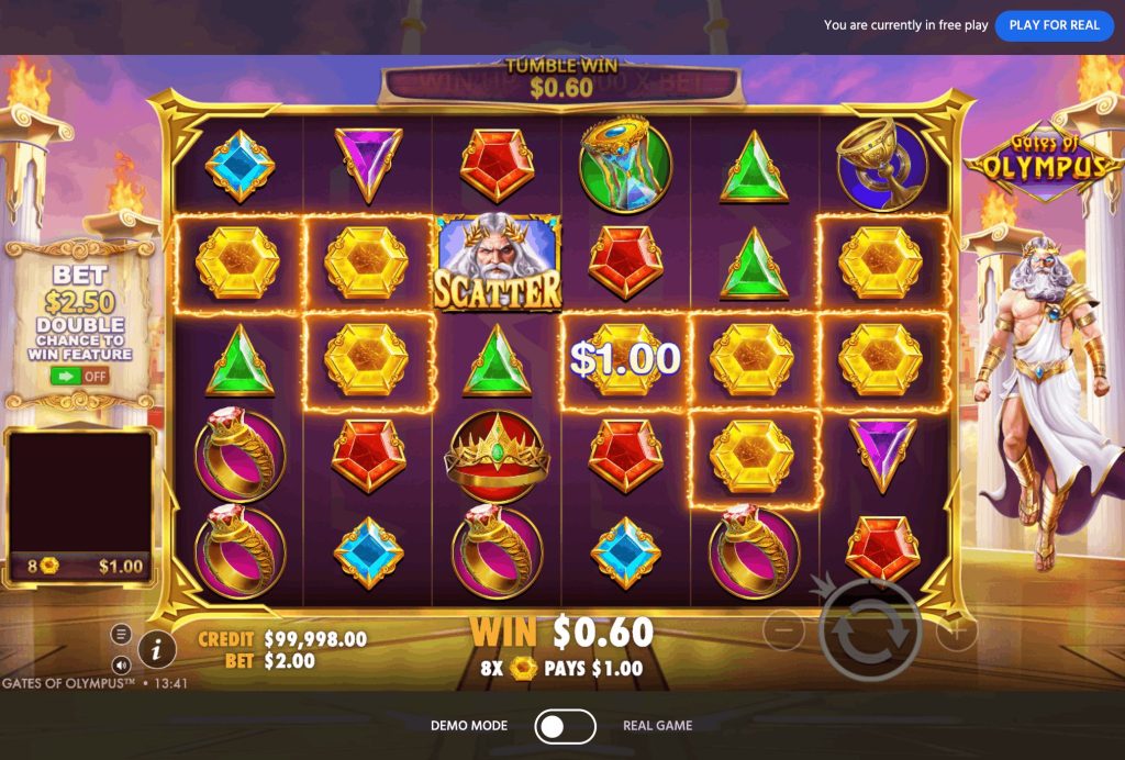 Slotimo Gates of Olympus Online Slot Demo and Real Money Interface with Scatter