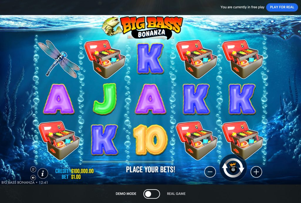 Big Bass Bananza SLot - Big Review and Play at Slotimo 