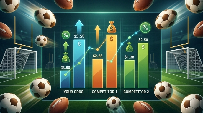 Comparison of competitive betting odds at Slotimo
