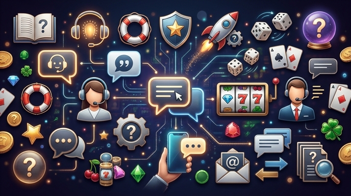 Customer support features for Slotimo users