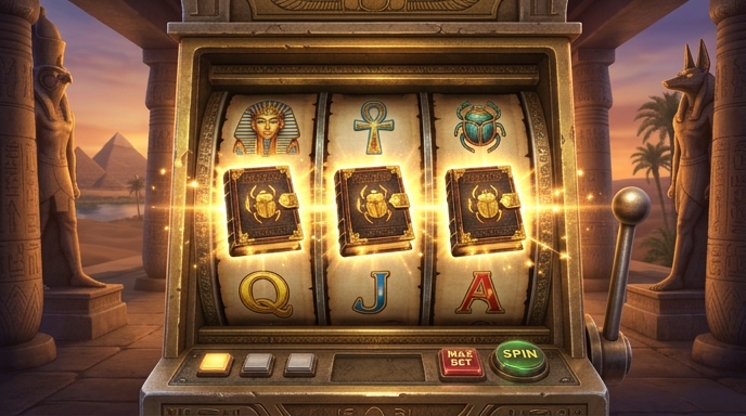 Image depicting the activation of free spins in Book of Fallen