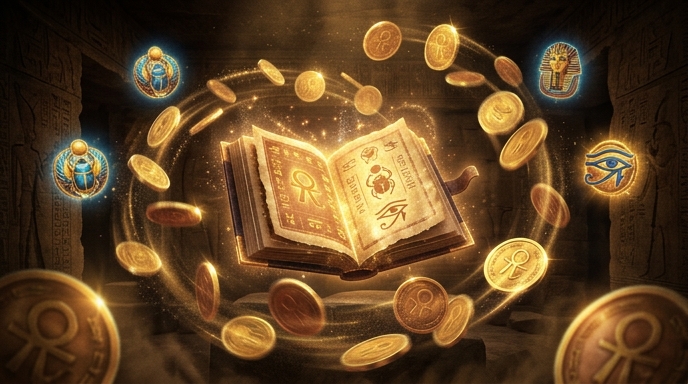 Bonus features in Book of Ra slot game