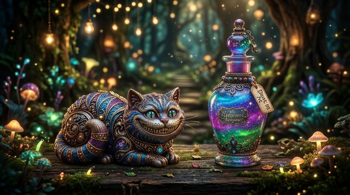 Visual representation of high-value symbols from White Rabbit