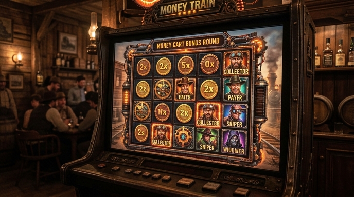 bonus mechanics of Money Train slot
