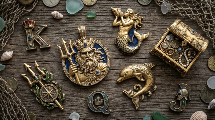 Premium symbols of Lord of the Ocean slot