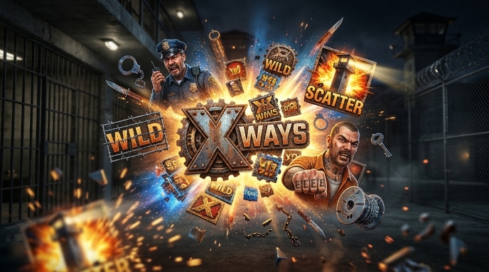 Visual elements showcasing the strengths of the San Quentin slot.