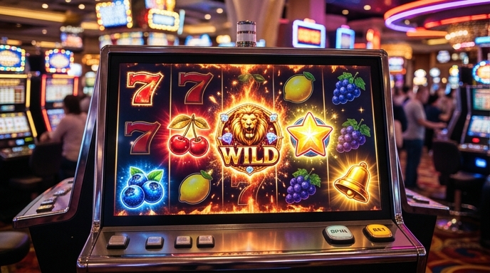 Sizzling Hot Wild- und Scatter-Symbole in einer lebendigen Darstellung