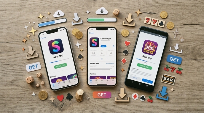 Download process for Slotimo App