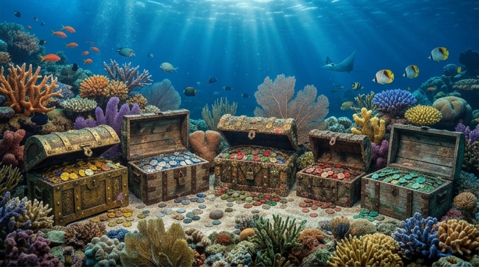 Underwater betting options visual