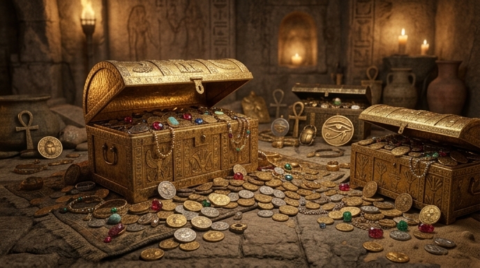 Visual representation of bonuses associated with Eye of Horus slot at Slotimo.