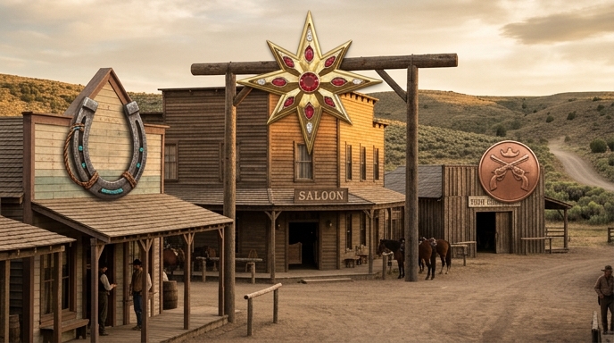 Jackpot symbols and visuals in Wolf Gold