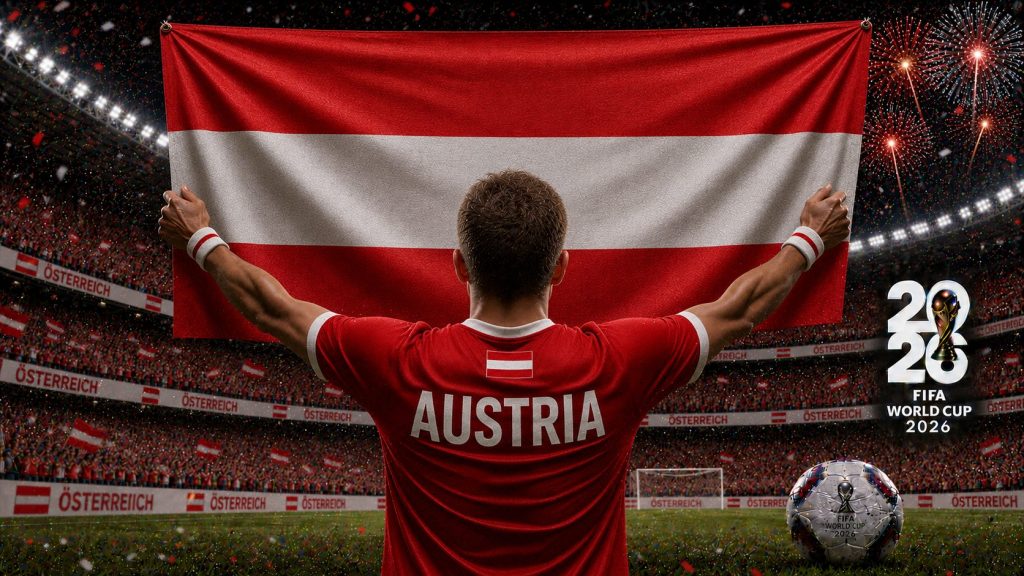 Austria World Cup 2026 betting at Slotimo