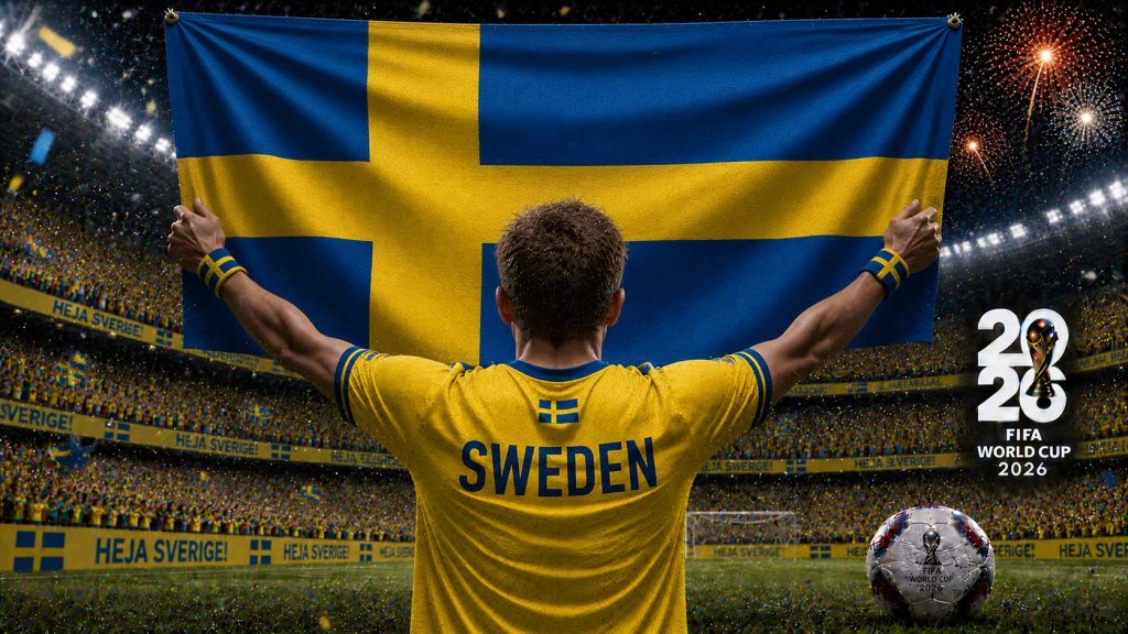 Sweden World Cup 2026 betting at Slotimo
