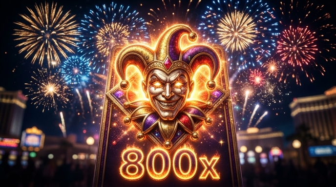Fire Joker big win showcasing 800x multiplier